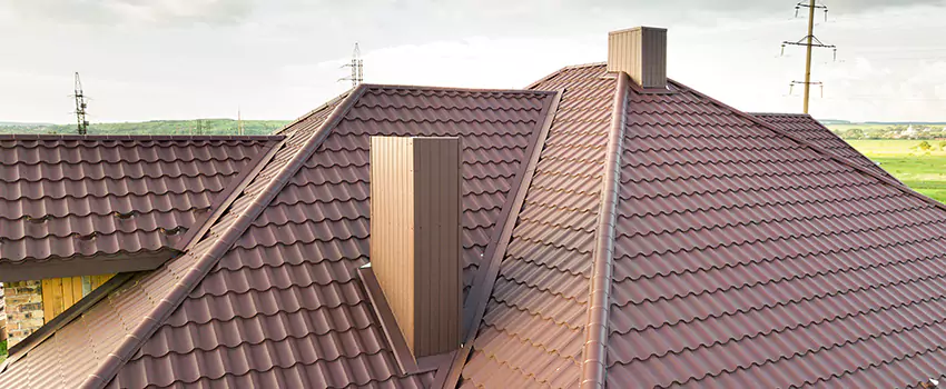 Residential Chimney Flashing Restoration in McLean, VA