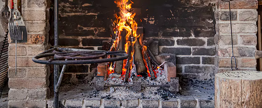 Cracked Electric Fireplace Bricks Repair Services  in McLean, VA