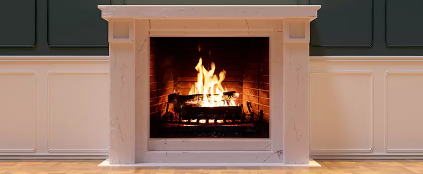 Decorative Electric Fireplace Installation in McLean, Virginia