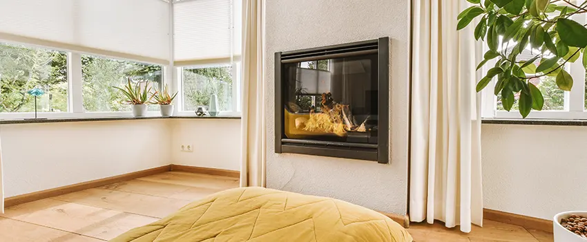 Residential Fireplace Ceramic Glass Installation in McLean, VA