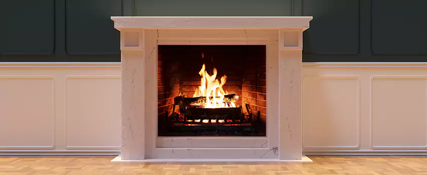 Open Flame Wood-Burning Fireplace Installation Services in McLean, Virginia
