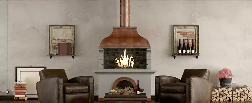 Thelin Hearth Products Providence Pellet Insert Fireplace Installation in McLean, VA