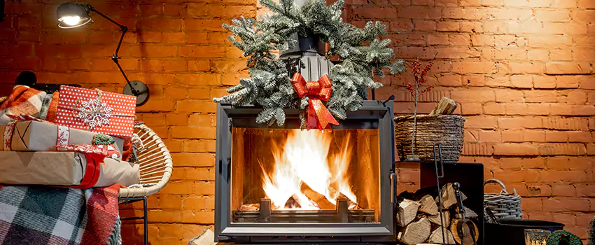 Travis Industries Linear Gas Fireplace Installation in McLean, Virginia