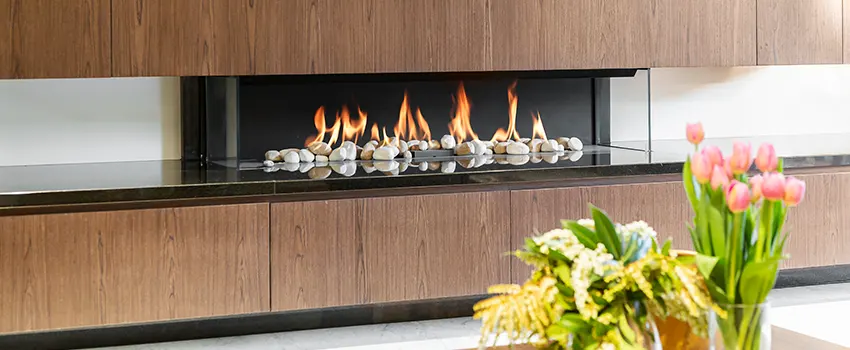 Double-height Fireplace Design Refurbishment in McLean, Virginia